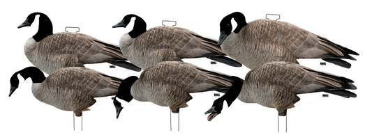 GHG Pro-Grade Flocked Head Canada Goose Silos