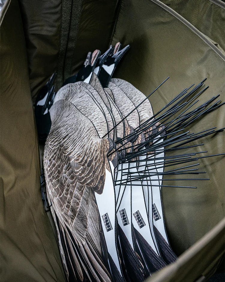 GHG Pro-Grade Flocked Head Canada Goose Silos