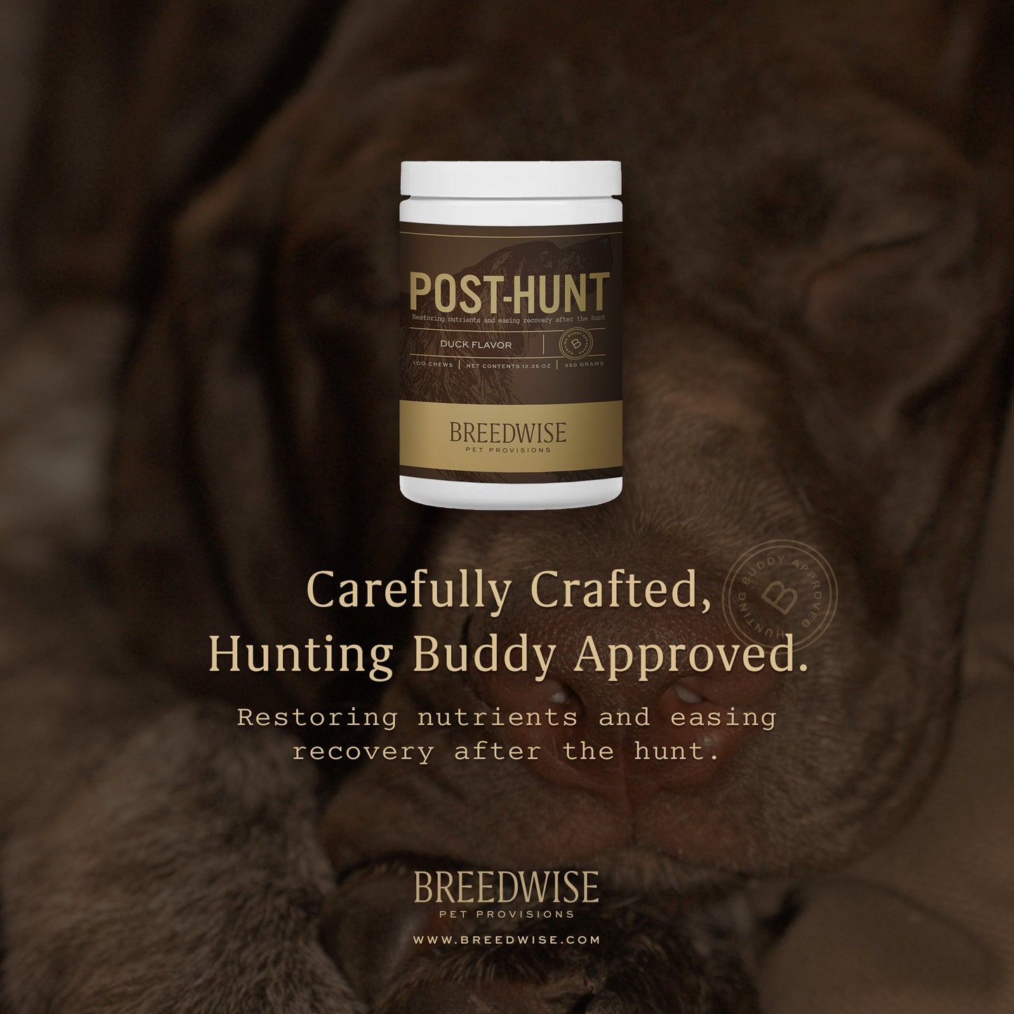 Breedwise Post-HUNT Soft Dog Chews