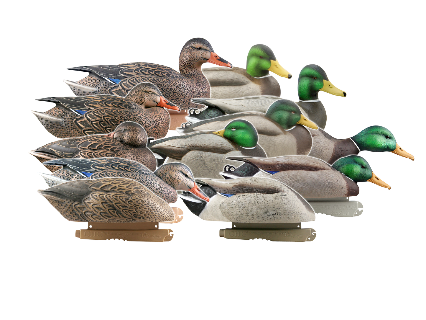 GHG Pro-Grade Mallard Floaters - Harvester 12 pack