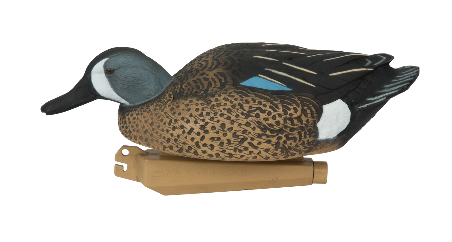 GHG Pro-Grade Bluewing Teal Floater - 6 pack