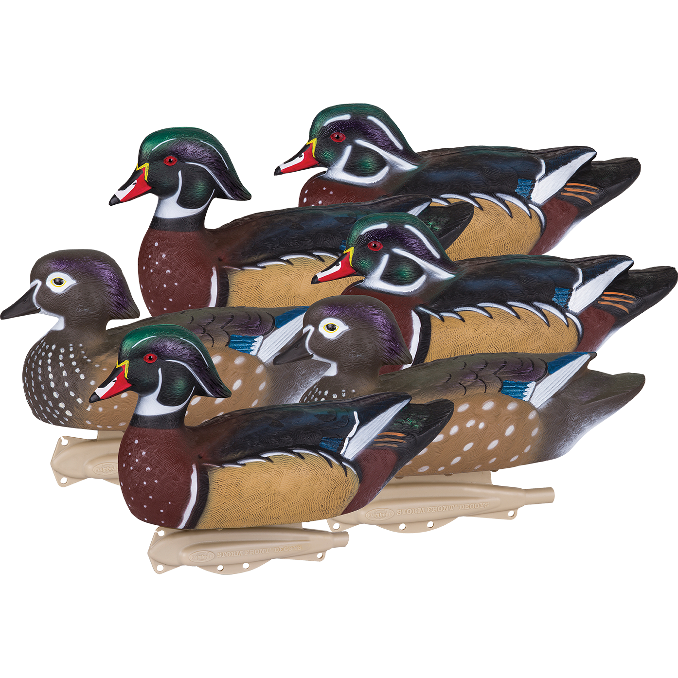 Storm Front 2 Wood Ducks - 6 pack